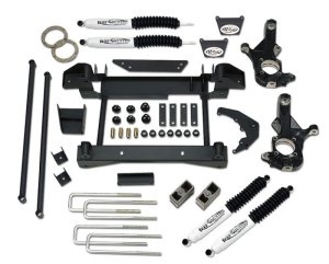 Chevrolet Silverado 3500 Suspension Lift Kit - Tuff Country - 4in Lift Kit w/ 1pc Sub Frame - `01-`06